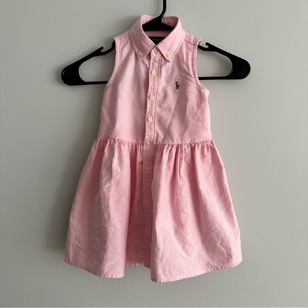 Ralph Lauren Pink Kids Casual Dress